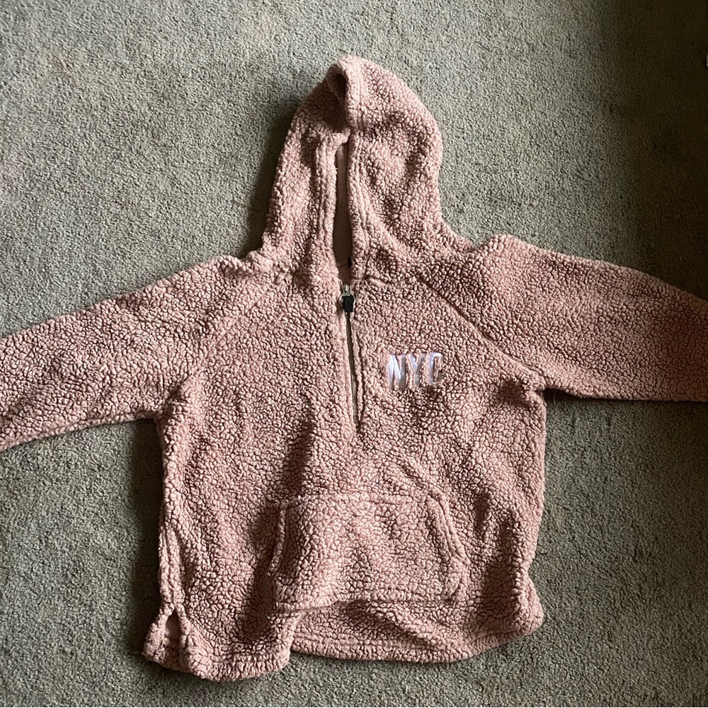 Pink Fuzzy Jacket